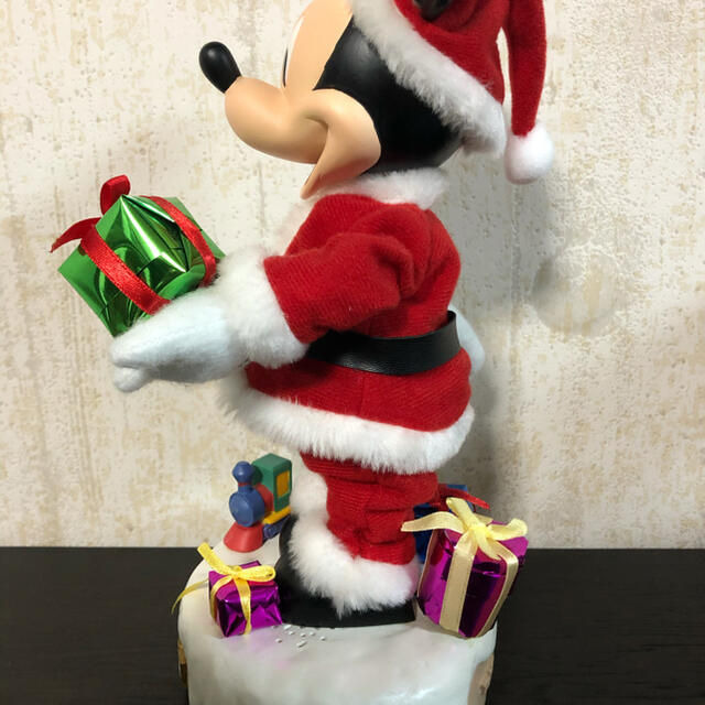 【ディズニートラディション】ミッキー　クリスマス　サンタ　フィギュア　未使用