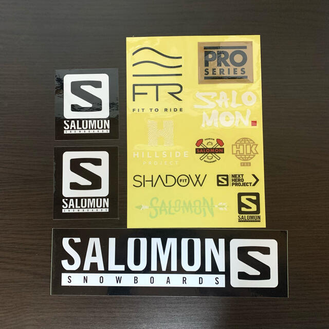 SALOMON(サロモン)のサロモン SALOMON ステッカー スポーツ/アウトドアのスノーボード(その他)の商品写真