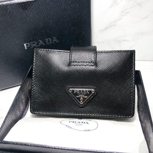 PRADA プラダ　カードケース　サフィアーノ