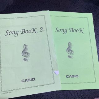 カシオ(CASIO)のsong book ピアノ 楽譜(楽譜)