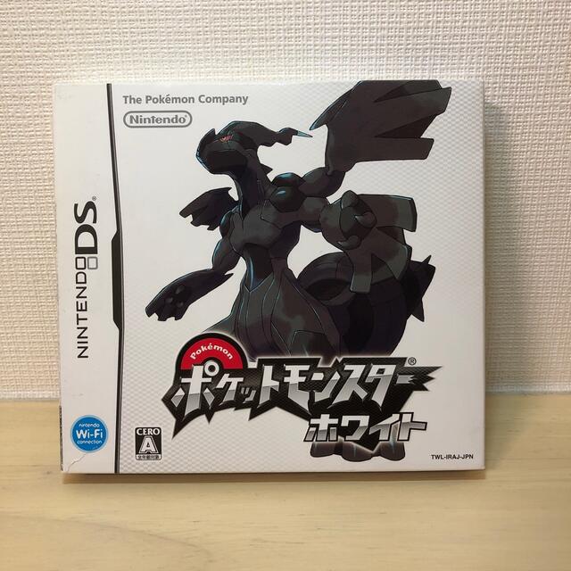 ポケモン(ポケモン)のポケットモンスターホワイト DS エンタメ/ホビーのゲームソフト/ゲーム機本体(携帯用ゲームソフト)の商品写真