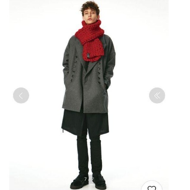 SHAREEF(シャリーフ)の未使用 shareef LOW COUNT YARN MUFFLER メンズのファッション小物(マフラー)の商品写真