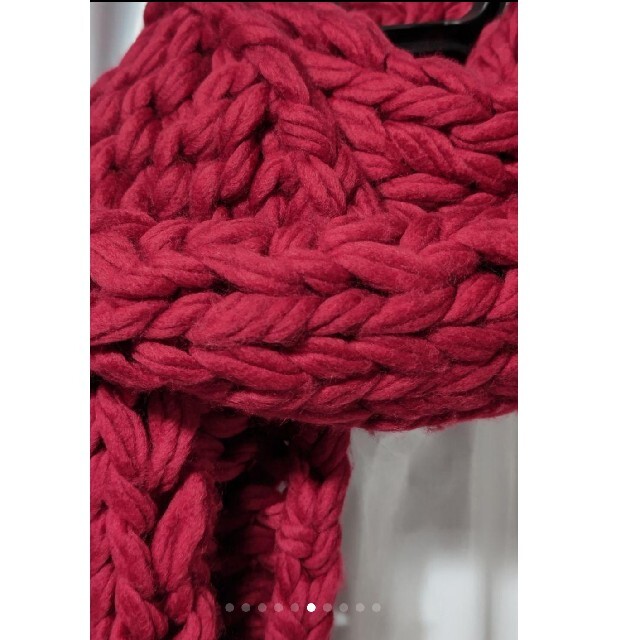 SHAREEF(シャリーフ)の未使用 shareef LOW COUNT YARN MUFFLER メンズのファッション小物(マフラー)の商品写真