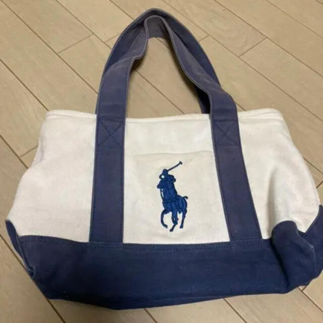 POLO RALPH LAUREN(ポロラルフローレン)のポロ　ラルフローレン　トートバッグ レディースのバッグ(トートバッグ)の商品写真