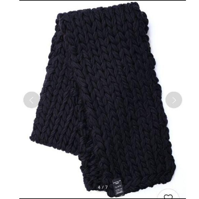 SHAREEF(シャリーフ)の未使用 shareef LOW COUNT YARN MUFFLER メンズのファッション小物(マフラー)の商品写真