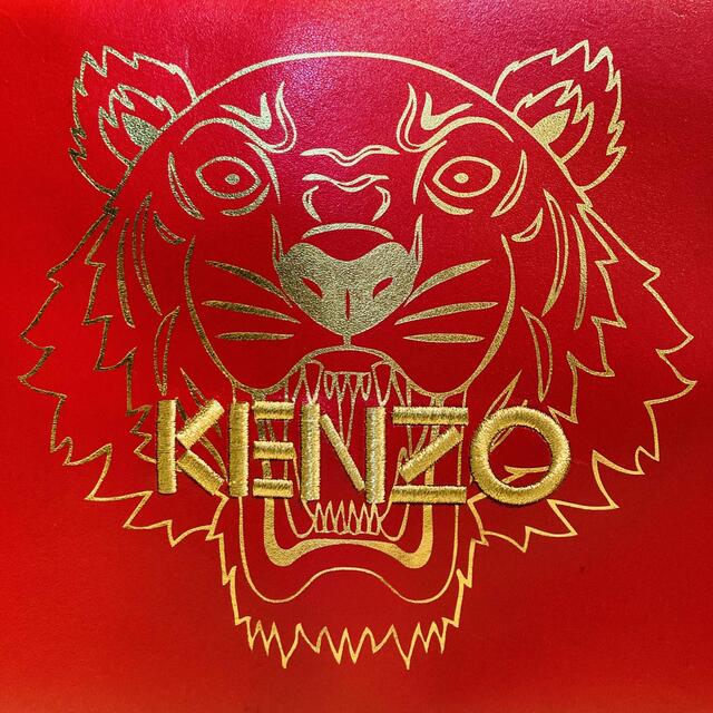 KENZO(ケンゾー)の美品☆貴重☆ KENZO ケンゾー レザークラッチバッグ  限定モデル メンズのバッグ(セカンドバッグ/クラッチバッグ)の商品写真