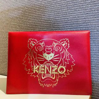 ケンゾー(KENZO)の美品☆貴重☆ KENZO ケンゾー レザークラッチバッグ  限定モデル(セカンドバッグ/クラッチバッグ)