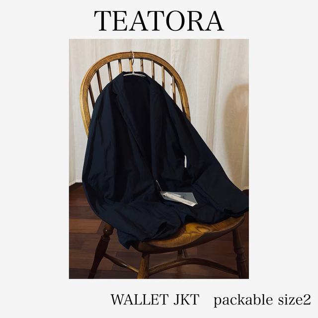 【新品】TEATORA（テアトラ）パッカブルナイロンジャケットTT204P