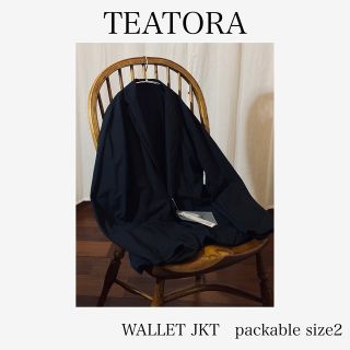 コモリ(COMOLI)の【新品】TEATORA（テアトラ）パッカブルナイロンジャケットTT204P(テーラードジャケット)