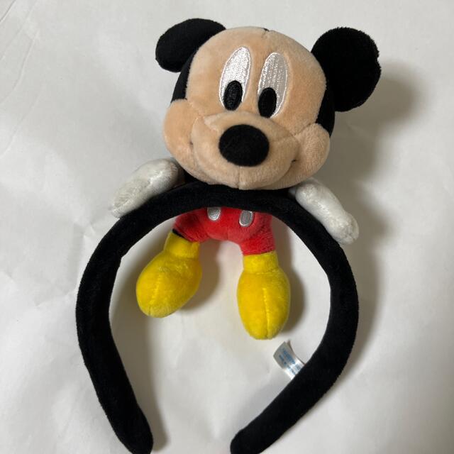 Disney(ディズニー)のディズニーカチューシャ　ミッキー レディースのヘアアクセサリー(カチューシャ)の商品写真