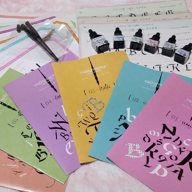 フェリシモ カリグラフィー 全6点セット 数量は多い 4370円引き photo