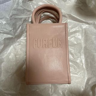 未使用　FURFUR ノベルティ ミニバッグ