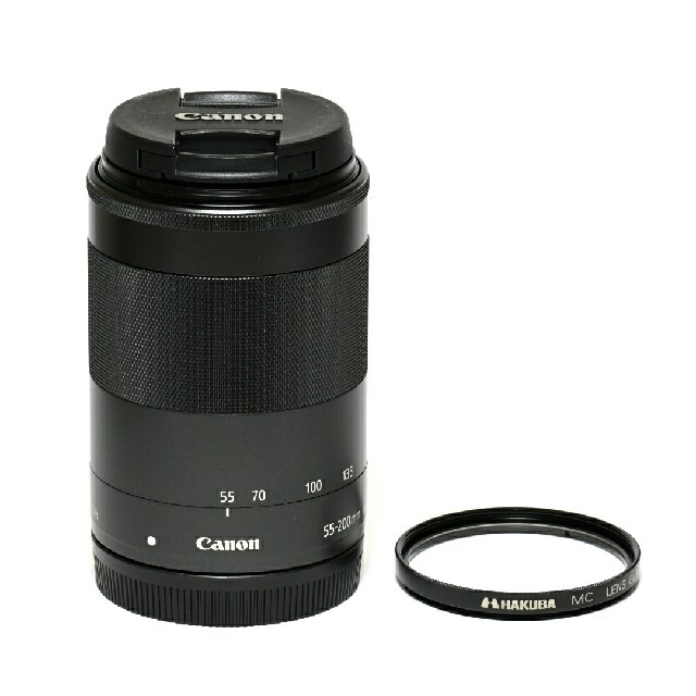 Canon】プロテクター付き☆EF-M 55-200mm IS STM 適当な価格