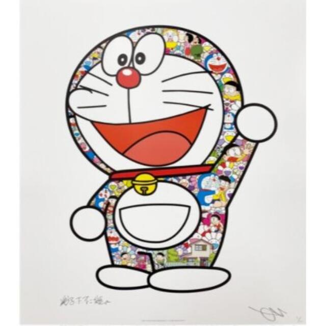 ドラえもん わーい！(ポスター作品) 村上隆 Takashi Murakami エンタメ/ホビーのアート用品(その他)の商品写真