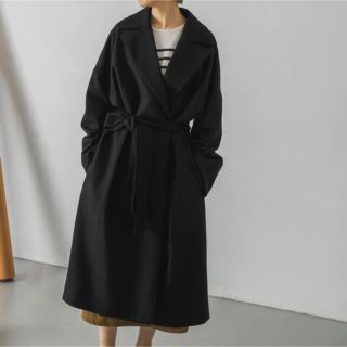ステュディオス 黒 ロングコート(レディース)の通販 56点 | STUDIOUSの