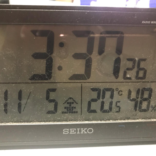SEIKO(セイコー)のセイコー電波時計 インテリア/住まい/日用品のインテリア小物(置時計)の商品写真