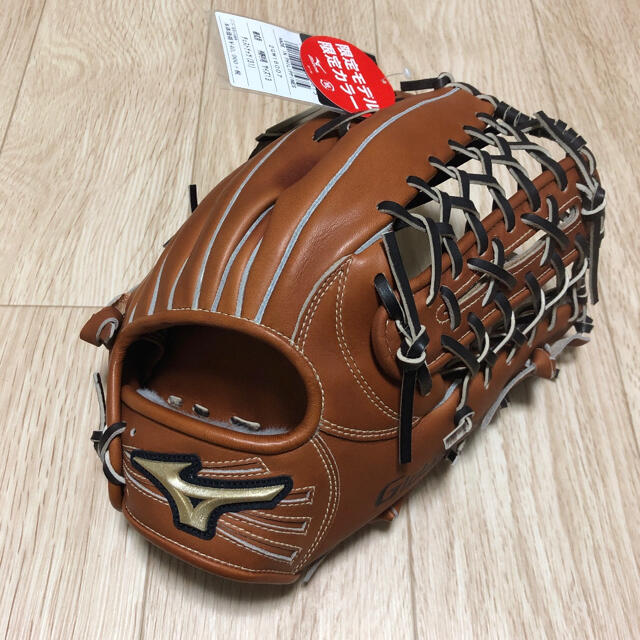 野球用品みずいろグローバルエリート 硬式用グローブ 外野用 サイズ13 チェストナッツ