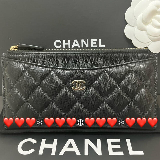 登場! CHANEL 専用レア美品シャネル薄型長財布＆ポーチ黒 - 財布 - www