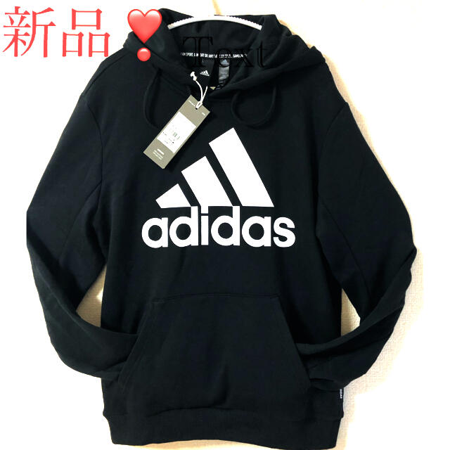 adidas - 【新品・タグ付】adidasパーカー❣️アディダス BIGロゴ ...