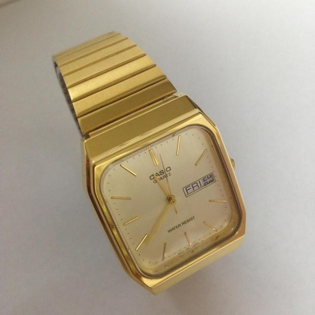 CASIO(カシオ)のCASIO  ゴールドウォッチ レディースのファッション小物(腕時計)の商品写真