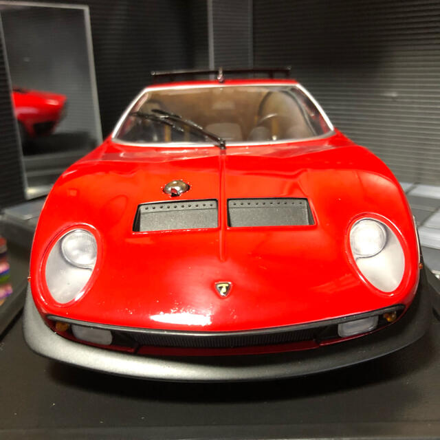 絶版 未展示品 京商 1/18 ランボルギーニ イオタ SVR レッドの 絶版 未展示品 京商 1/18 ランボルギーニ イオタ SVR レッドの