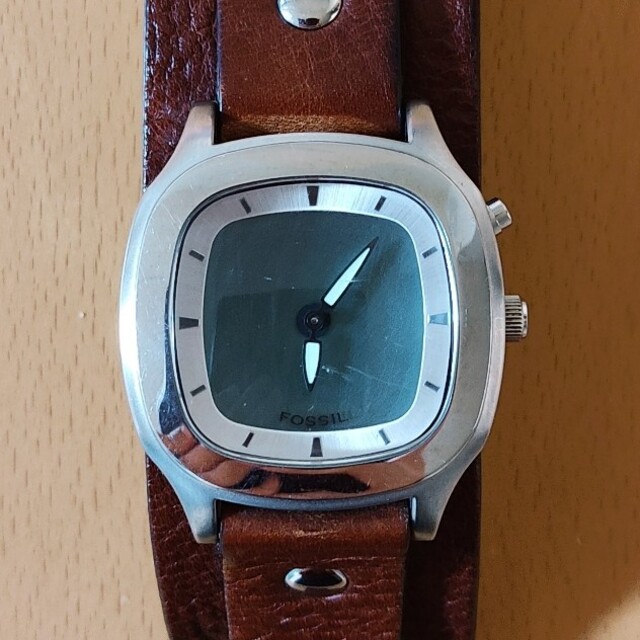 FOSSIL FOSSIL 腕時計 メンズ レディース レザー デジタル JR-8123の通販 by kk's shop｜フォッシルならラクマ