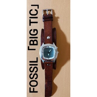 フォッシル(FOSSIL)のFOSSIL  腕時計 メンズ レディース レザー デジタル JR-8123(腕時計)