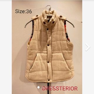 ドレステリア(DRESSTERIOR)のDRESSTERIOR　　ウールベスト　　ベージュ(その他)