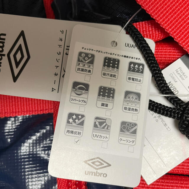 UMBRO(アンブロ)のアンブロ　バッグパック　40L 新品未使用品 スポーツ/アウトドアのサッカー/フットサル(その他)の商品写真