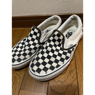 ヴァンズ(VANS)のVANS チェッカー スリッポン(スリッポン/モカシン)