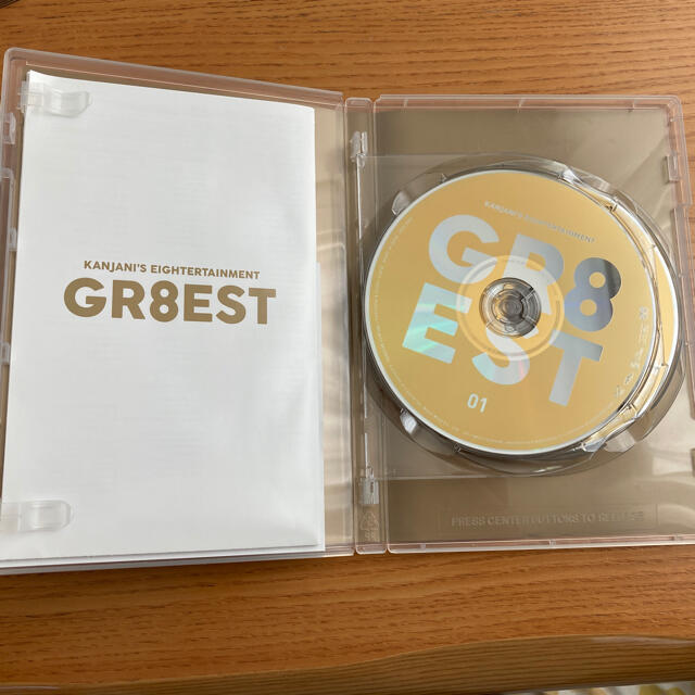 関ジャニ’s　エイターテインメント　GR8EST DVD エンタメ/ホビーのDVD/ブルーレイ(ミュージック)の商品写真