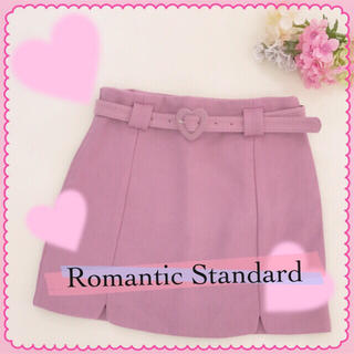 ロマンティックスタンダード(Romantic Standard)の♡可愛いハートベルト♡冬のスカート♡ロマンティックスタンダード♡(ミニスカート)