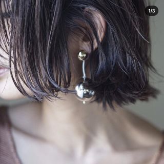 ジュジュ(joujou)のAkari H pp earring メタル  イヤリング　メタル(イヤリング)