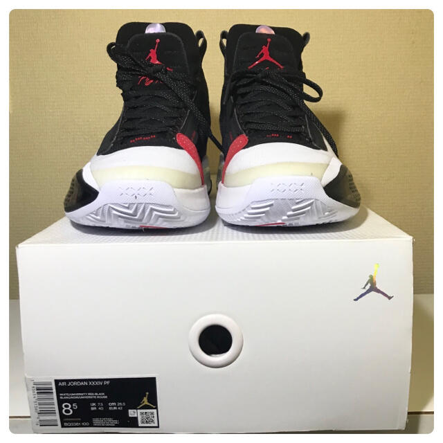 送料無料SALEℌ NIKE - 26.5cm NIKE AIRJORDAN34 PF jordan34の通販 by メープル's shop|ナイキならラクマ お得在庫