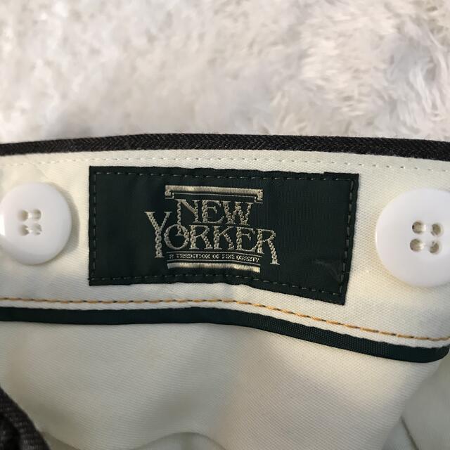 ニューヨーカー　NEW YORKER スーツ　セットアップ　YA6 チャコール