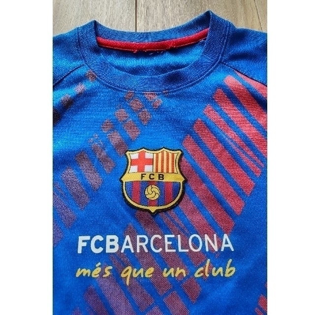 FCバルセロナ　Tシャツ　サッカー　キッズ　140 キッズ/ベビー/マタニティのキッズ服男の子用(90cm~)(Tシャツ/カットソー)の商品写真