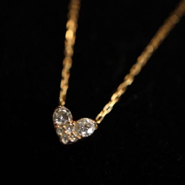 ✨美品✨ ポンテヴェキオ ダイヤ ネックレス K18 1.4g 0.14 YG | www