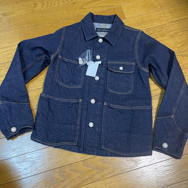 MADISON BLUE 完売 パールボタン ワンウォシュデニムジャケット MADISON BLUE 完売 パールボタン ワンウォシュデニムジャケット