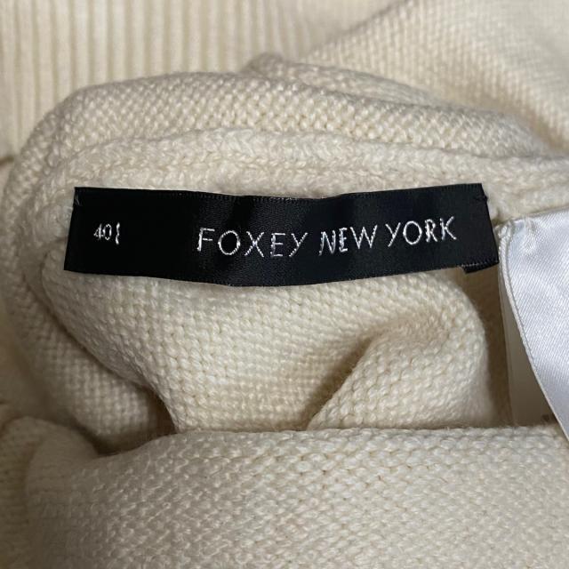 FOXEY 40 Mの通販 by ブランディア｜フォクシーならラクマ - フォクシーニューヨーク カーディガン 低価HOT