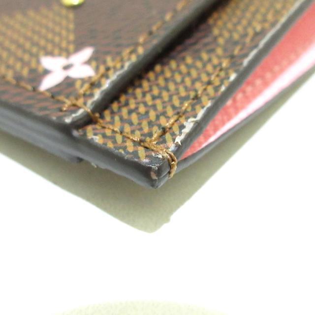 LOUIS VUITTON(ルイヴィトン)のルイヴィトン カードケース ダミエ美品  レディースのファッション小物(名刺入れ/定期入れ)の商品写真