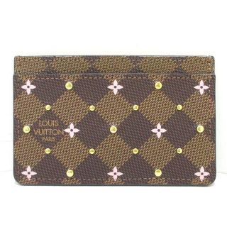 ルイヴィトン(LOUIS VUITTON)のルイヴィトン カードケース ダミエ美品 (名刺入れ/定期入れ)