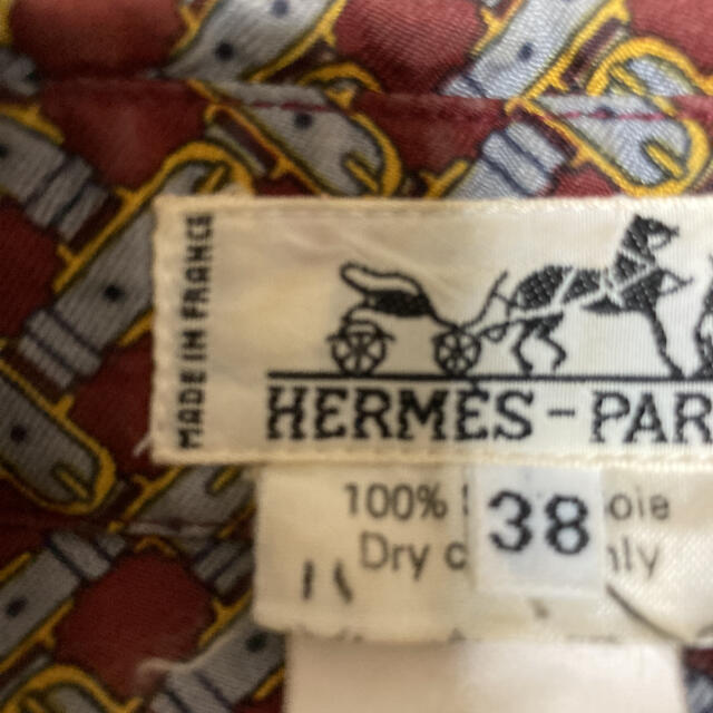 Hermes(エルメス)のエルメス　ヴィンテージ　ブラウス レディースのトップス(シャツ/ブラウス(長袖/七分))の商品写真