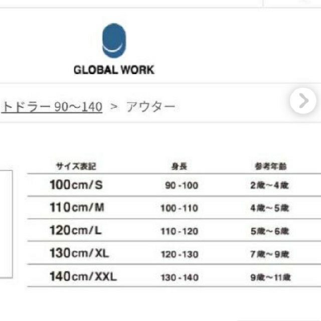 GLOBAL WORK(グローバルワーク)のグローバルワーク キッズ コーデュロイパンツ120 2枚セット キッズ/ベビー/マタニティのキッズ服女の子用(90cm~)(パンツ/スパッツ)の商品写真