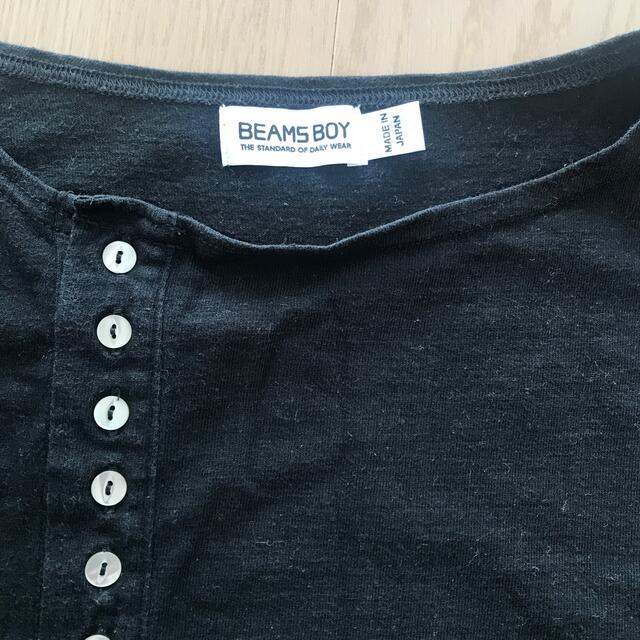 BEAMS BOY(ビームスボーイ)のビームスボーイ　カットソー レディースのトップス(カットソー(長袖/七分))の商品写真