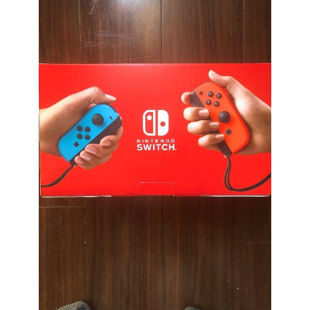 新品未開封　任天堂スイッチ JOY-CON(L)ネオンブルー/(R)ネオンレッド