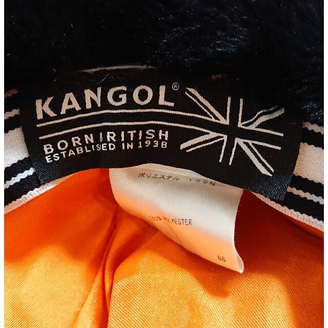 KANGOL(カンゴール)のM 美品 KANGOL カンゴール Faux Fur Casual ブラック メンズの帽子(ハット)の商品写真