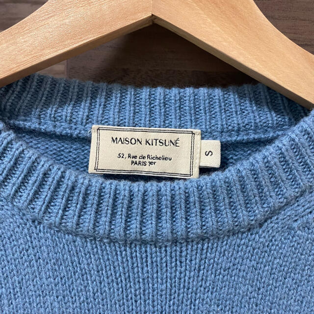 MAISON KITSUNE'(メゾンキツネ)のメゾンキツネ　FOXニットセーター メンズのトップス(ニット/セーター)の商品写真