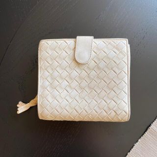 ボッテガヴェネタ(Bottega Veneta)のBottega Veneta 財布　白(折り財布)