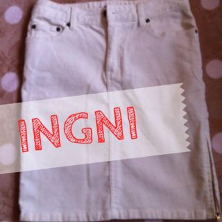 イング(INGNI)のINGNI♡コーデュロイスカート(ひざ丈スカート)