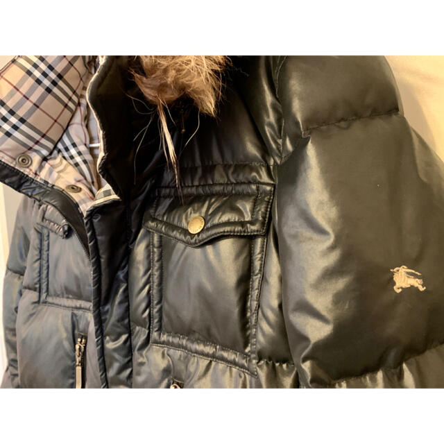 [極暖] BUBBERRY バーバリーブラックレーベル　ダウンジャケットコート